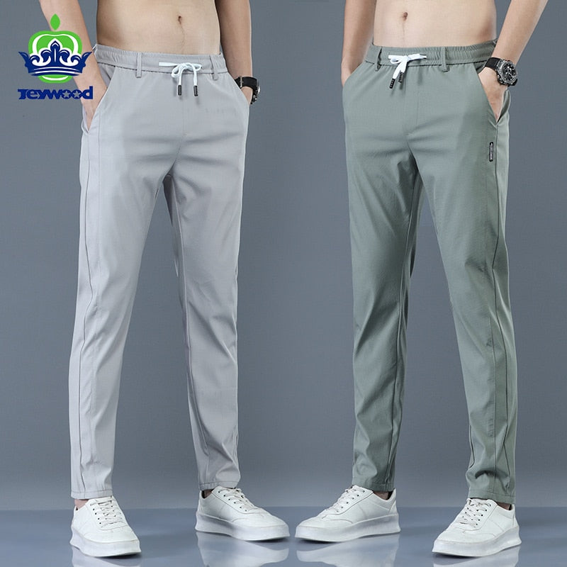 Calça Casual Super Confort Slim Masculina