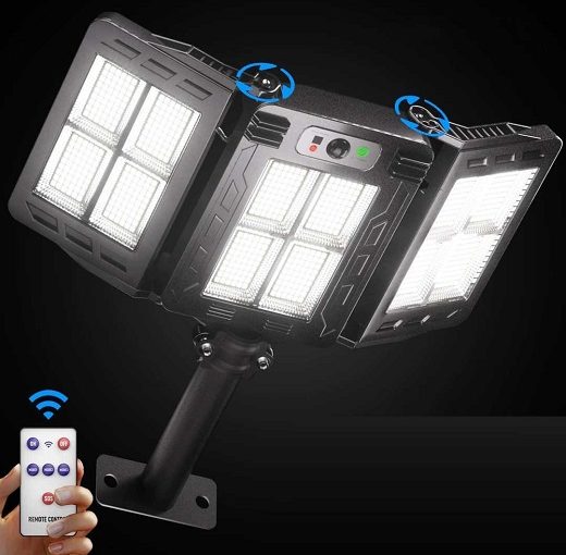 Refletor Solar Triplo Regulável- Ultra Led 337w