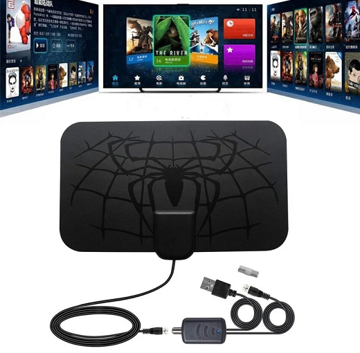 Antena De Parede Spider HDTV - Diversos Canais